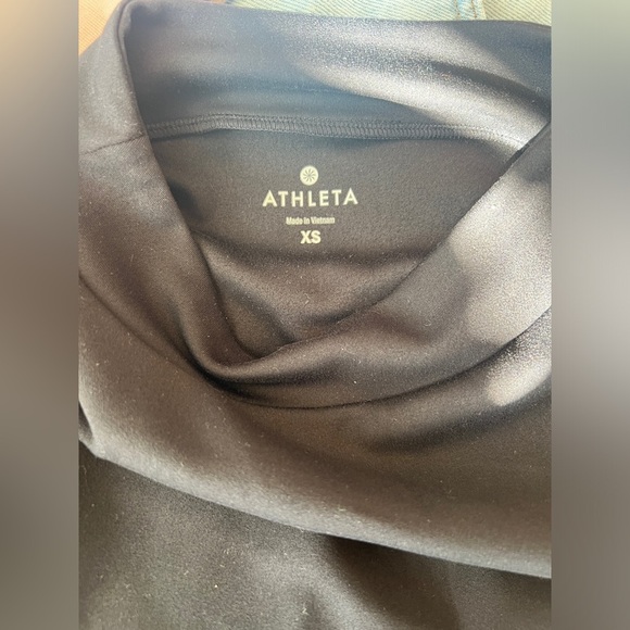 Athleta Denali Pullover Mock Neck Sweatshirt, Size XS - Picture 6 of 7
